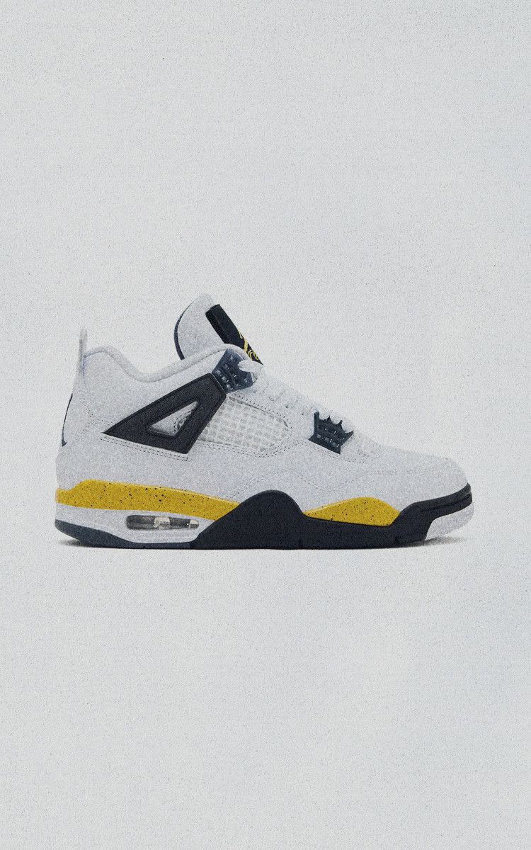 Air Jordan 4 Retro 'Rare Air - Tour Yellow' Hero Picture Mobile